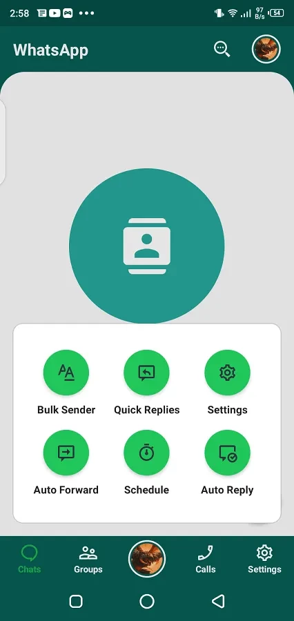 WhatsApp Delta — skärmbild 4